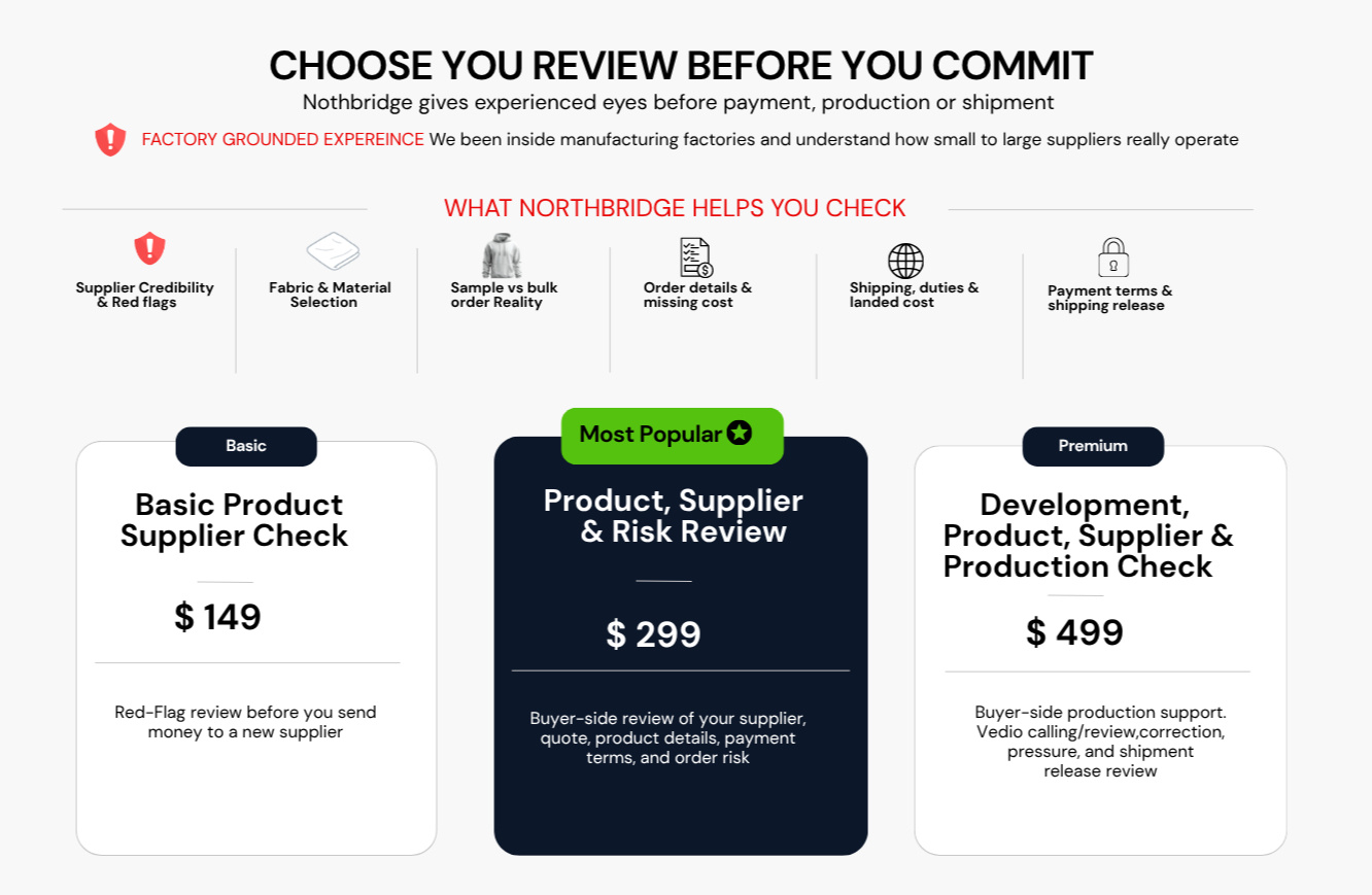 NORTHBRIDGE PRODUCTION ADVISORY